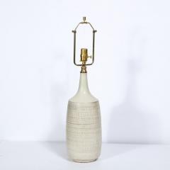  Design Techniques Mid Century Modern Dove Gray Ceramic Table Lamp by Design Techniques - 2809478