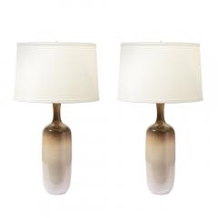  Design Techniques Pair of Ceramic Hand Painted Table Lamps by Design Techniques - 2704680