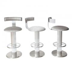  Designs for Leisure Ltd Designs for Leisure Bar Stools Chrome Steel Swivel - 2744182