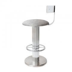  Designs for Leisure Ltd Designs for Leisure Bar Stools Chrome Steel Swivel - 2744184