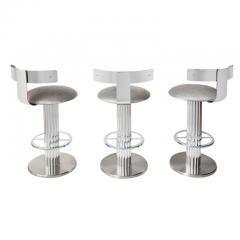  Designs for Leisure Ltd Designs for Leisure Bar Stools Chrome Steel Swivel - 2744200