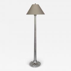  Dessin Fournir Companies Art Deco Erika Brunson for Dessin Fournir Silver Leaf Giltwood Floor Lamp - 3857124