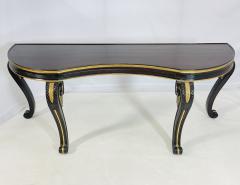  Dessin Fournir Companies Chatsworth Mahogany Giltwood Console Table by Dessin Fournir Los Angeles - 4163931