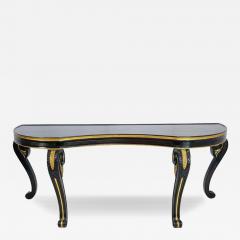  Dessin Fournir Companies Chatsworth Mahogany Giltwood Console Table by Dessin Fournir Los Angeles - 4165113