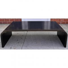  Dessin Fournir Companies Dessin Fournir Black Chinoiserie Waterfall Coffee or Cocktail Table - 3798979