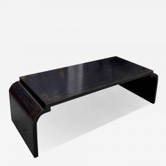  Dessin Fournir Companies Dessin Fournir Black Chinoiserie Waterfall Coffee or Cocktail Table - 3800741