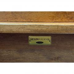  Dessin Fournir Companies Dessin Fournir Italian Walnut Three Step Side Table - 4586350