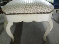  Dessin Fournir Companies Dessin Fournir Louis XV Style Painted Bench - 3700183