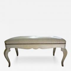  Dessin Fournir Companies Dessin Fournir Louis XV Style Painted Bench - 3702367