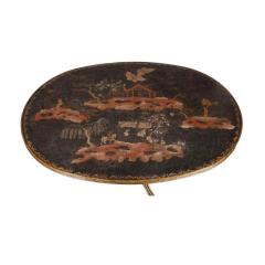  Dessin Fournir Companies Dessin Fournir Regency Style Black Chinoiserie Cocktail Table - 4511269