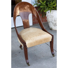  Dessin Fournir Companies Dessin Fournir Regency Style Spoon Back Occasional Side Chair - 3413799