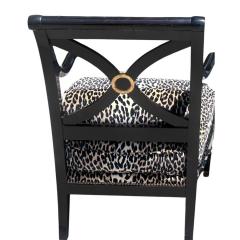  Dessin Fournir Companies Pair of Therien Workshops for Dessin Fournir Regency Style Club Chairs - 4306770