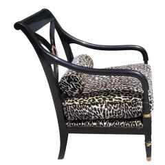  Dessin Fournir Companies Pair of Therien Workshops for Dessin Fournir Regency Style Club Chairs - 4306772
