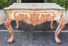  Dessin Fournir Companies Quatrain for Dessin Fournir Carved Venetian Style Italian Paint Decorated Table - 2685927