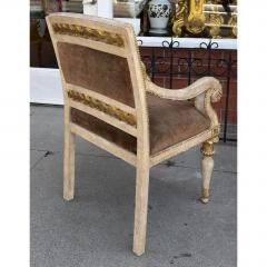  Dessin Fournir Companies Quatrain for Dessin Fournir Piedmontese Style Pierced Carved Armchair 1 of 2 - 4621284