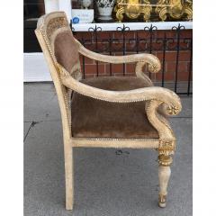  Dessin Fournir Companies Quatrain for Dessin Fournir Piedmontese Style Pierced Carved Armchair 1 of 2 - 4621290