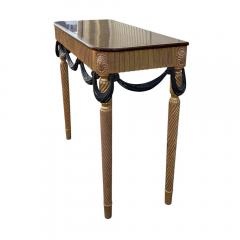  Dessin Fournir Companies Therien Quatrain for Dessin Fournir Black Gold Console Table - 4003013