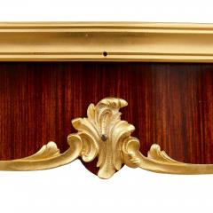  Deveraux Louis XV Style Ormolu Mounted Side Table with Marble Top Retailed by Deveraux - 2863207