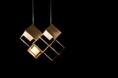  Diaphan Studio Lattis Four Chandelier - 2542730