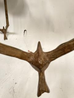  Diego Giacometti 1970s pair of bronze sconces in the Style of Diego Giacometti - 3312153