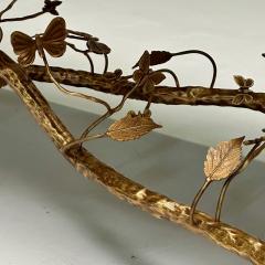  Diego Giacometti Giacometti Style Brutalist Modern Butterfly Benches Patinated Bronze Velvet - 3795906