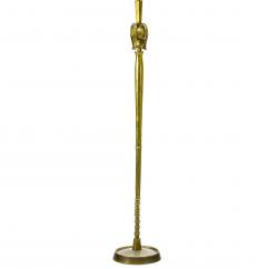  Diego Giacometti Giacometti style solid gold bronze work of art floor lamp - 875412