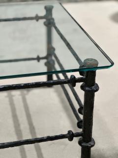  Diego Giacometti Hammered Iron Coffee Table Manner of Diego Giacometti France 1980 - 3261811