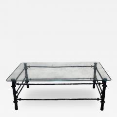  Diego Giacometti Hammered Iron Coffee Table Manner of Diego Giacometti France 1980 - 3262138