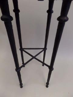  Diego Giacometti Three French Mid Century Modern Neoclassical Solid Bronze Bar Stools Giacometti - 1770811