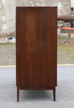  Dillingham Manufacturing Company Large Mid Century Modern Walnut Tall 7 Drawer Door Dresser Dillingham - 4126509