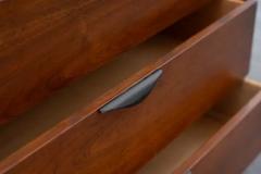  Dillingham Manufacturing Company Large Mid Century Modern Walnut Tall 7 Drawer Door Dresser Dillingham - 4126527
