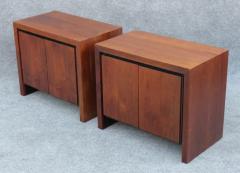  Dillingham Pair of Dillingham Nightstands or End Tables in Bookmatched Walnut - 3321912