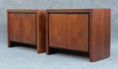  Dillingham Pair of Dillingham Nightstands or End Tables in Bookmatched Walnut - 3321929