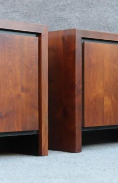  Dillingham Pair of Dillingham Nightstands or End Tables in Bookmatched Walnut - 3321958