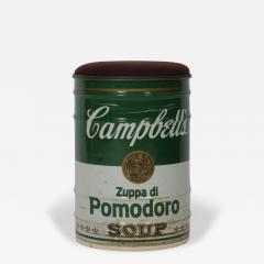  Dino Gavina Studio Simon Dino Gavina for Studio Simon Andy Warhol Campbell s Soup Can Stool Italy 1971 - 4426327