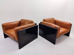  Dino Gavina Studio Simon Pair of Simone Armchairs by Dino Gavina for Studio Simon - 2780523