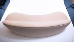  Directional Blush Pink Boucle Sculptural Sofa by Directional circa 1980 - 1975558