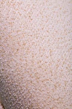  Directional Blush Pink Boucle Sculptural Sofa by Directional circa 1980 - 1975562