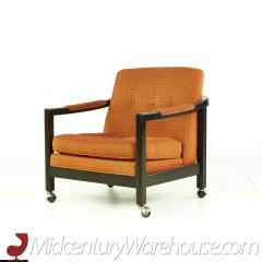  Directional Directional Mid Century Lounge Chair with Casters - 3694856