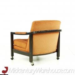  Directional Directional Mid Century Lounge Chair with Casters - 3694858