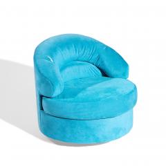  Directional Directional Mid Century Swivel Lounge Chairs Pair - 4448661