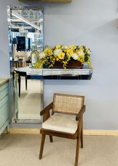  Directional Mid Century Modern Paul Evans Cityscape Floating Console and Mirror Directional - 3144251