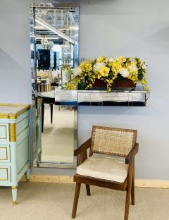  Directional Mid Century Modern Paul Evans Cityscape Floating Console and Mirror Directional - 3144252