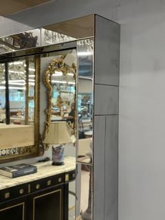  Directional Mid Century Modern Paul Evans Cityscape Floating Console and Mirror Directional - 3144257