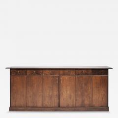  Directional Milo Baughman for Directional Walnut Burl Credenza C 1960s - 3562803