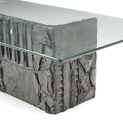  Directional Paul Evans for Directional PE70 Mid Century Signed Resin Coffee Table - 4748841