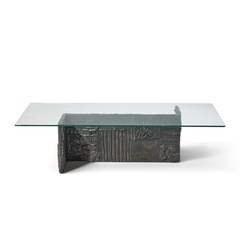  Directional Paul Evans for Directional PE70 Mid Century Signed Resin Coffee Table - 4748842