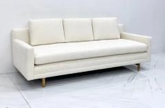  Directional Paul McCobb Tuxedo Sofa in White Boucle Directional 1960s - 3176175