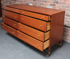  Directional Paul Mccobb Calvin Group Mahogany and Brass Double Dresser Chest of Drawers - 3622186