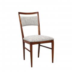  Directional Set of 4 Paul McCobb Mid Century Sculptural Walnut Dining Chairs by Directional - 4622901